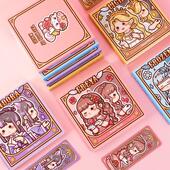 小麻薯手无品牌 魔法系列可爱之方方方帐本光书冰之书恋格之 新款