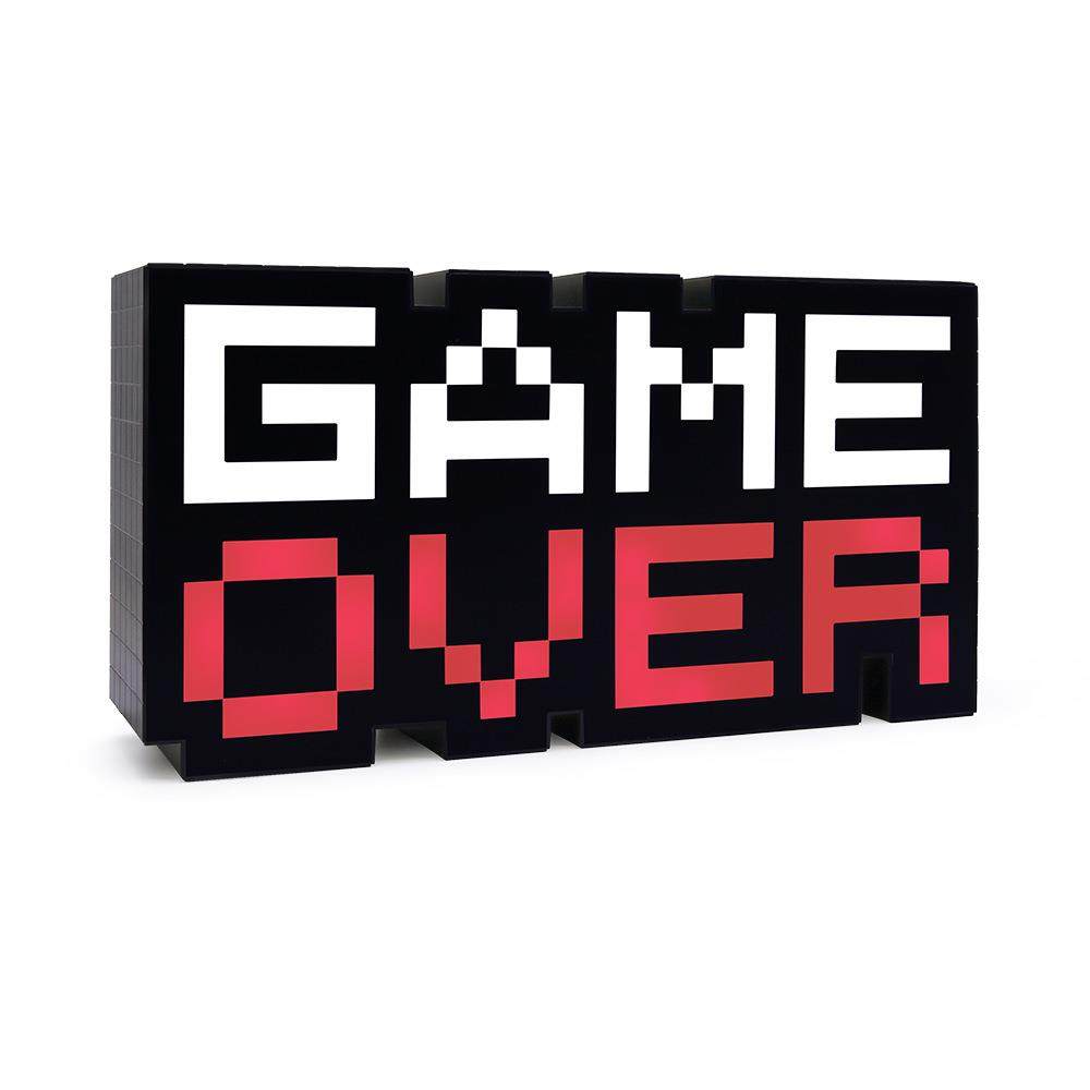 gameover游戏氛围灯多档位调节声控游戏图标灯马赛克USB游戏灯