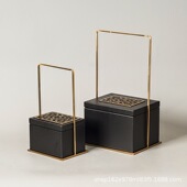 新中式 饰品 首饰盒饰品盒摆件卧室梳妆台摆件样板房售楼处桌面软装