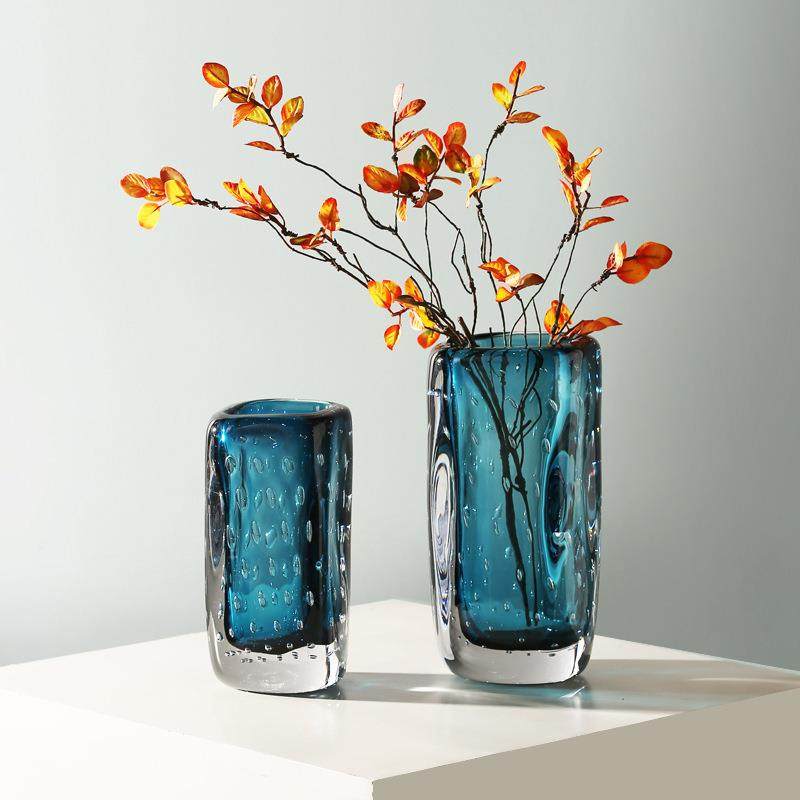 轻奢气泡玻璃花瓶客厅插花摆件透明琉璃花瓶器桌面卧室家居装饰品,自行车/骑行装备/零配件,更多零件/配件,淘宝优惠券,粉丝福利购,淘宝优惠卷