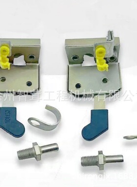 徐工XS223 263压路机拉杆式左右门锁块 配件