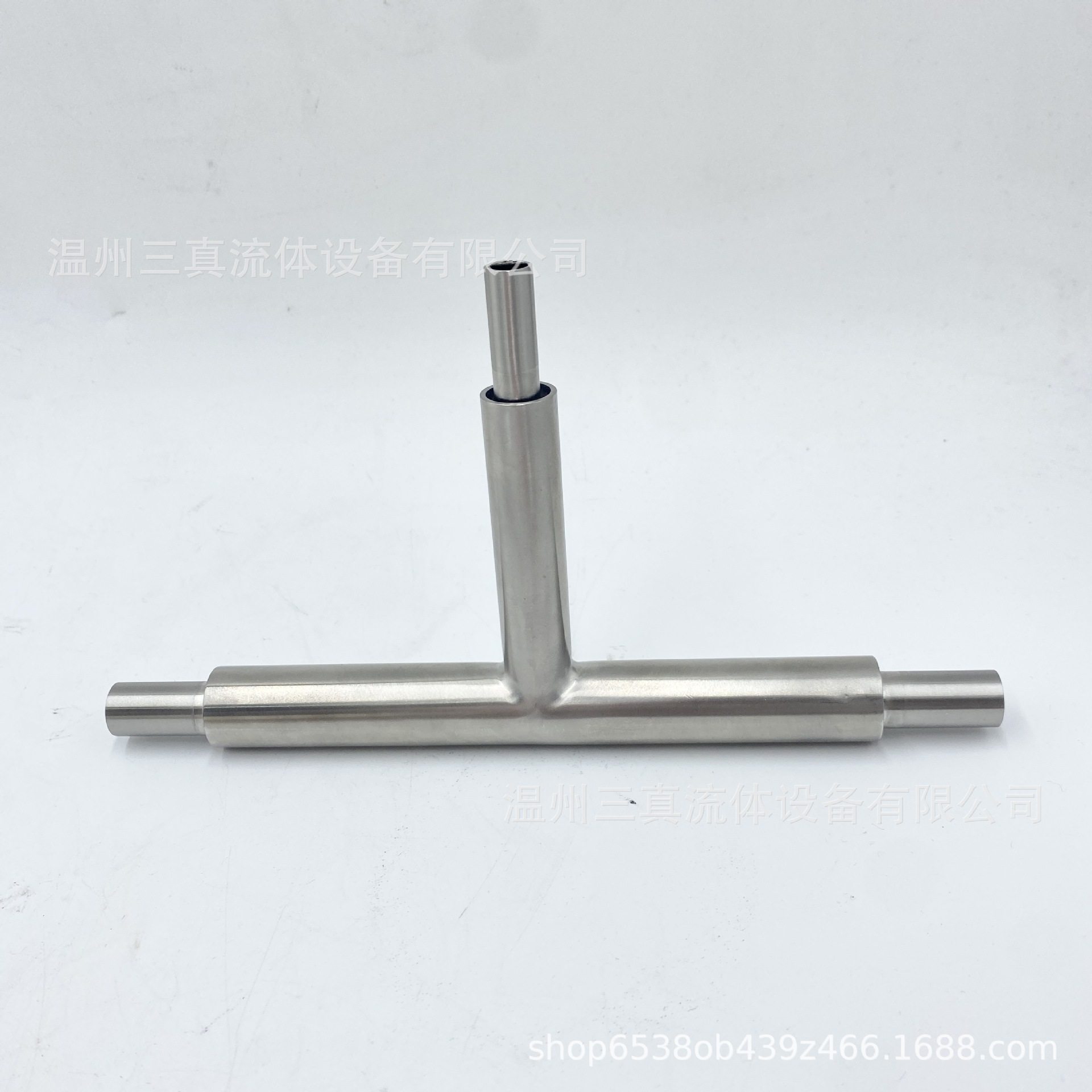 BA/EP级不锈钢双套加长三通/弯头 EP双套管三通洁净管件 可 定 做