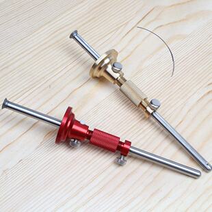 欧式划线器简版划规画线器硬质合金刀片平行画线木工工具榫眼制作