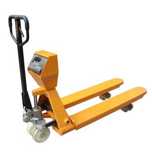 托盘称重2000KG电子叉车秤1000kg液压搬运车秤手动升降叉车电子称
