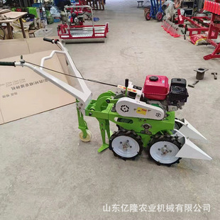 手扶前置大蒜收获机  挖大蒜起蒜挖蒜机  多功能地瓜大蒜起获机