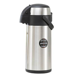 ?气压式热水瓶5L大容量按压式保温壶家用不锈钢保温瓶暖瓶车载