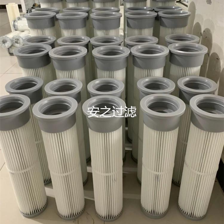 布袋除尘滤筒2.4米2.5米3米3.3米整体滤料无拼接齐全花板开孔