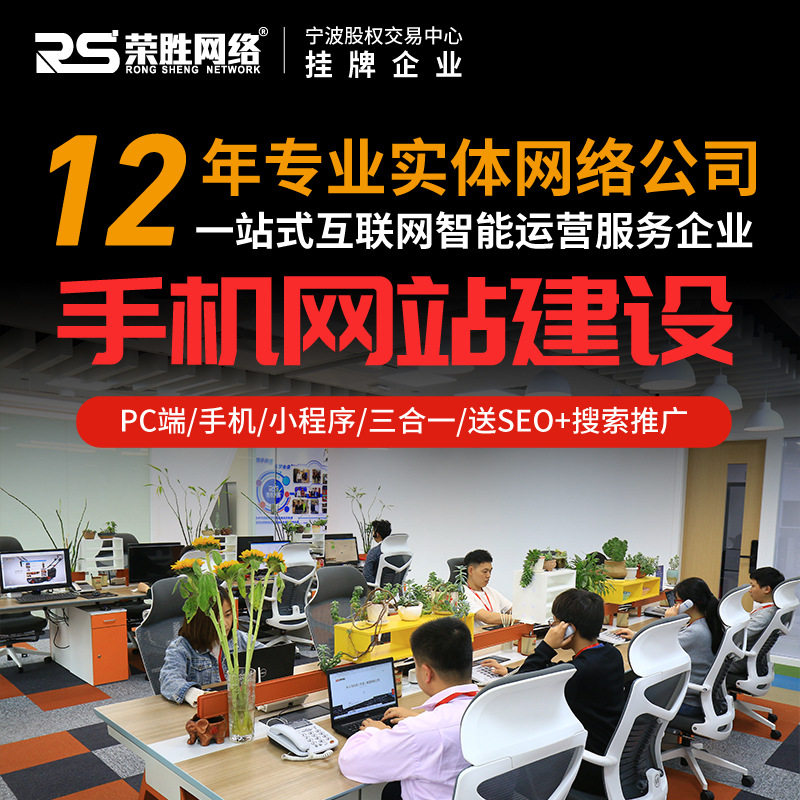 宁波企业公司做网站建设制作模板外贸建站设计开发搭建一条龙