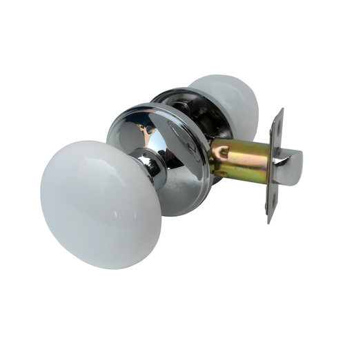 陶瓷球形锁新中式家用实木门锁轻奢房门把手porcelain door knob