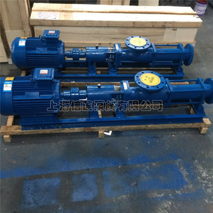 螺杆泵G50 污水处理齿轮泵 1不阻塞泥浆卧式