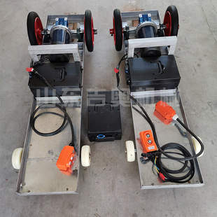 电动遥控出土车 建筑管道出土小车 水泥管道顶管小车