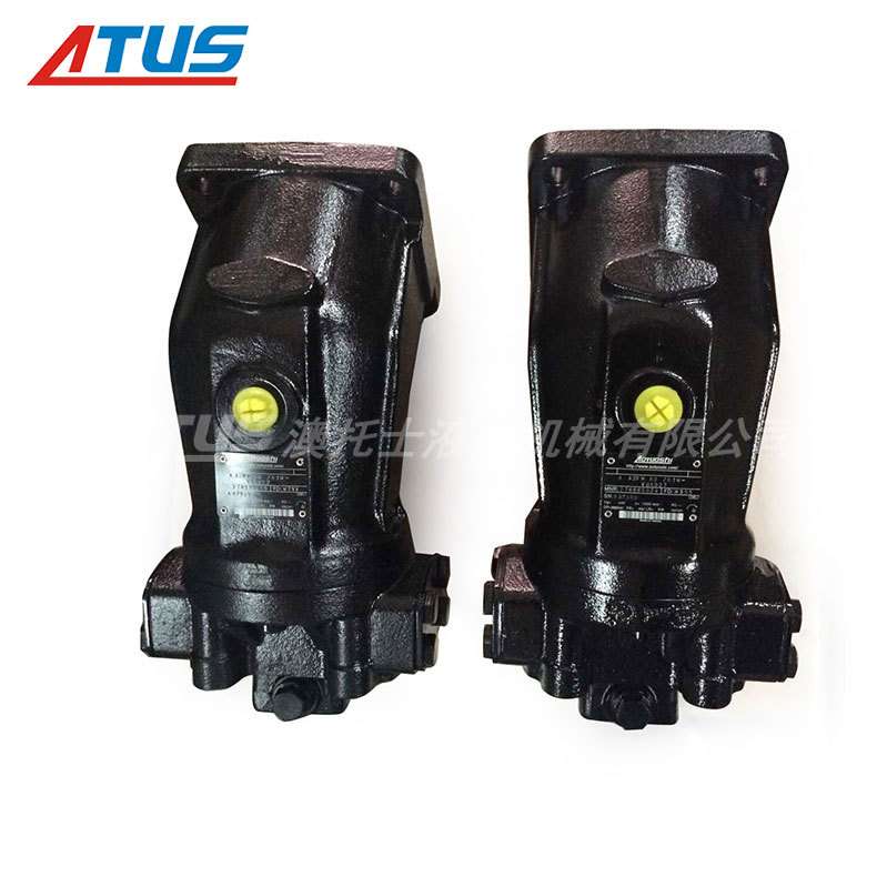 液压马达AA2FM90型号斜轴式柱塞定量马达R902197932回转油马达