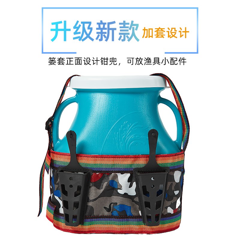 速发新款钓鱼篓塑料捕鱼装鱼篓子大号不漏水多功能抓黄鳝泥鳅海鲜