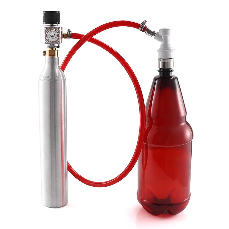 简易可乐瓶碳化头气泡水机苏打水机家用自制碳酸饮气泡机奶茶店