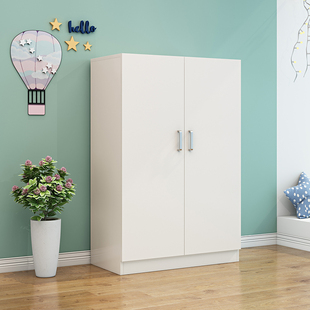 儿童衣柜收纳柜宝宝卧室储物柜简易木质小孩衣橱婴儿家用挂式 矮柜