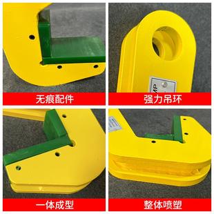 圆管起重吊钳L型横吊平吊TPH起重钳 无痕钢管夹钳4T8吨钢板吊装