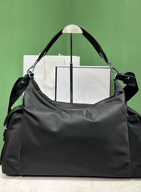 2026新款Explore男士大号单肩斜跨包休闲百搭手提男包hobo尼龙包