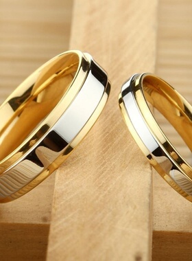 好货New Fashion Simple Design 316 Titanium Steel Mens Rings