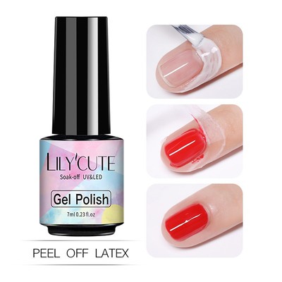 LILYCUTE 7ml/5ml Peel off Latex Odorless Cold-resistant Whi