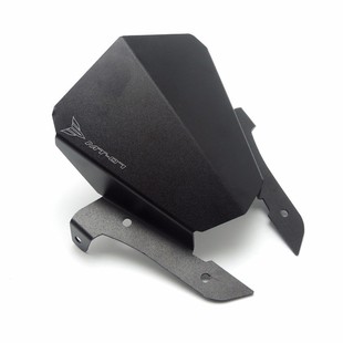 适用雅马哈MT-07MT07专用改装CNC前挡风车头小风镜风挡配件