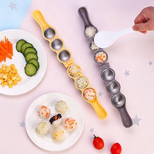 好货Convenient Sushi Mold Food Contactable Shake Rice Ball E