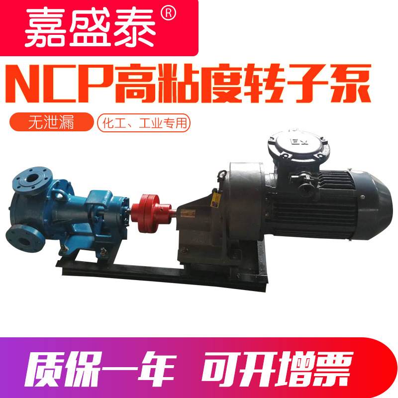 跨境 微型转子泵 nc1.b2m3/h流量内小啮合输送泵 粘稠液体泵