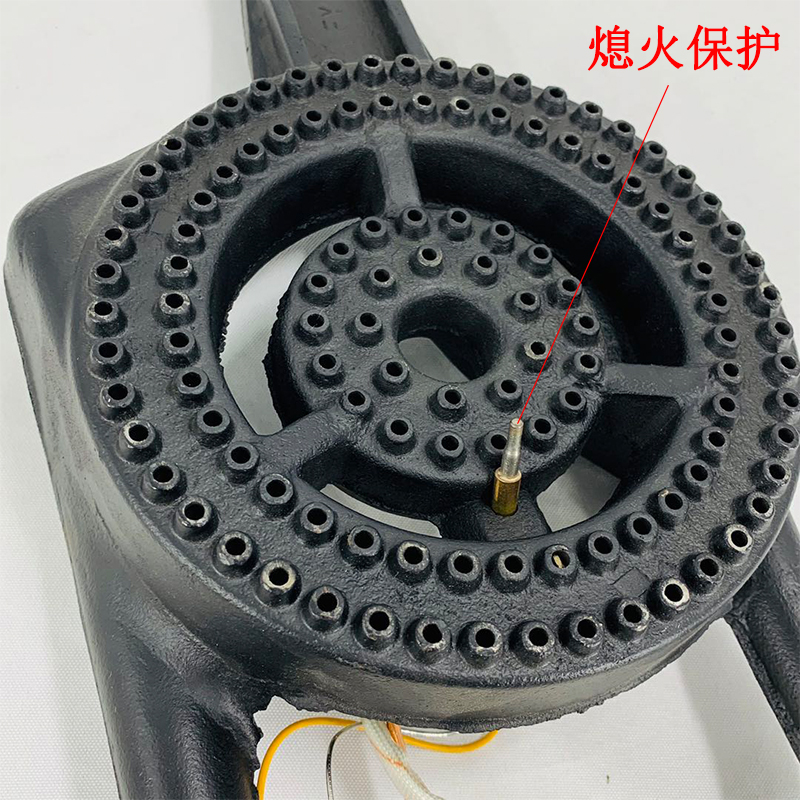 新品商用燃气烤鸭炉炉胆炉头炉芯总成配件木炭烤鸭炉改燃气配件瓦