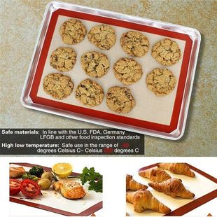 Mats NonStick Pad Silicone Mat Baking Grill Reusable BBQ