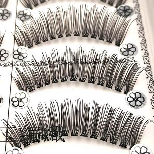 10 Pairs False Eyelashes Natural Soft Lashes Long Makeup Eye