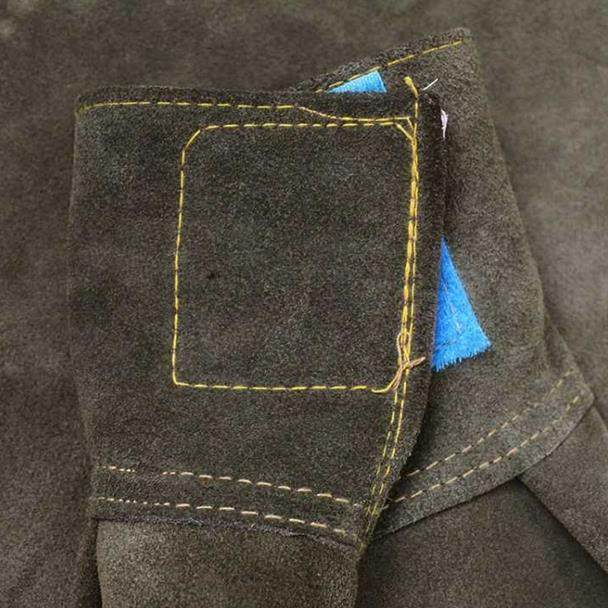 纯牛皮电焊套袖护袖耐磨隔热防烫耐高温焊工手臂防护牛皮电焊护袖