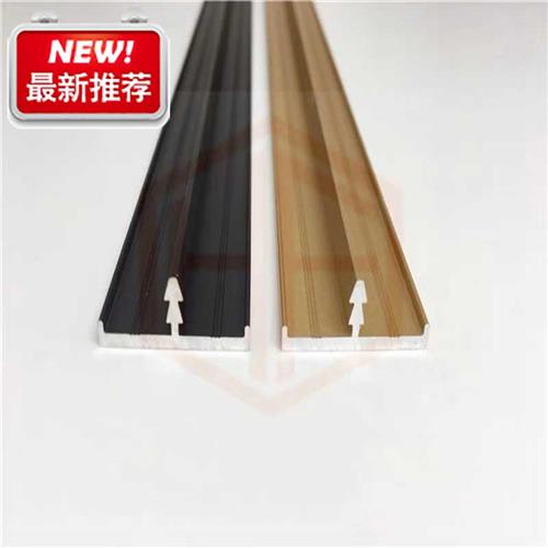 新款中国大陆t型?具车衣柜工厂专用柜体铝合金包边v收边条拉手配