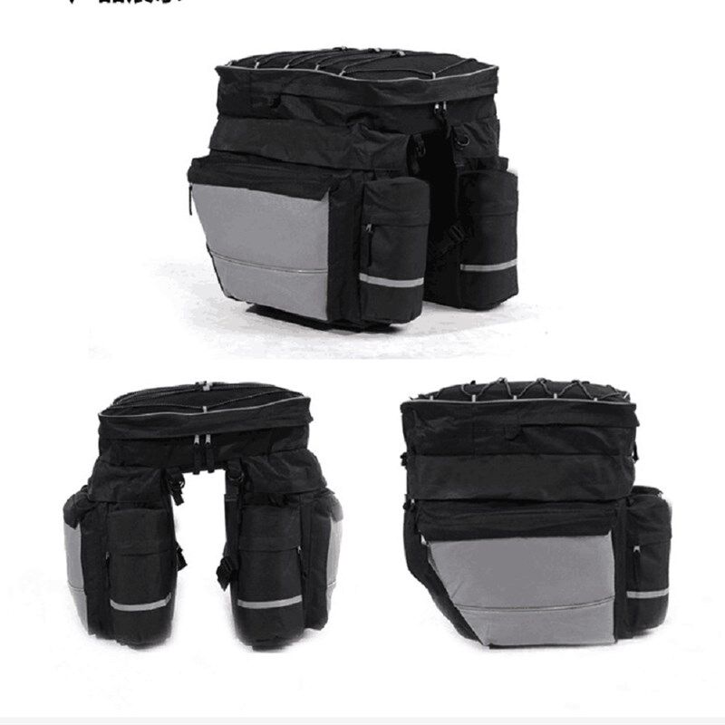 自行车后货架包登山车三合一骑行包单车后托包双驮包骑行装备