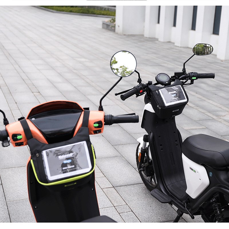 适用于九号m95c电动车m80c挂包触控屏幕雨衣收纳包M85C储物袋充电