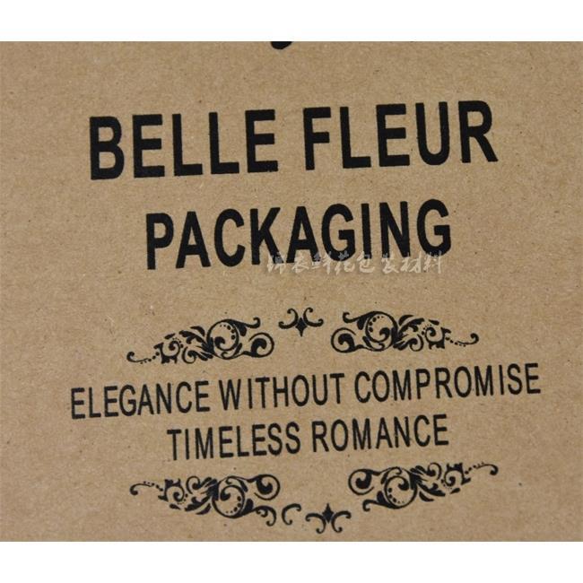 欧版花束包装袋手提多用包装袋礼品袋锦衣鲜花包装材料包花纸5个