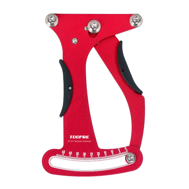 自行车辐条张力计 轮组校正车圈调圈钢丝张力编圈调整工具