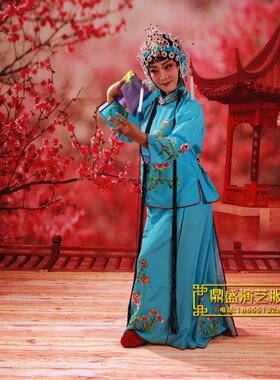 好货包邮 戏曲服装花旦京剧用品丫鬟小旦衣 袄裙裤 小衣包