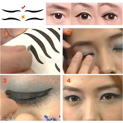 Sexy Cat Style Eyes Sticker Black Eyeliner Tape Beauty Eyeli