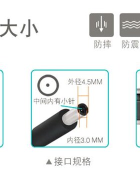 新戴尔XPS13笔记型电脑电源配接器充电线45W小口原装195V231A变压