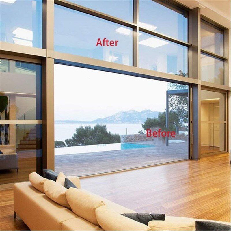LUCKYYJ Window Self adhesive One Way Film Privacy,Window Ti