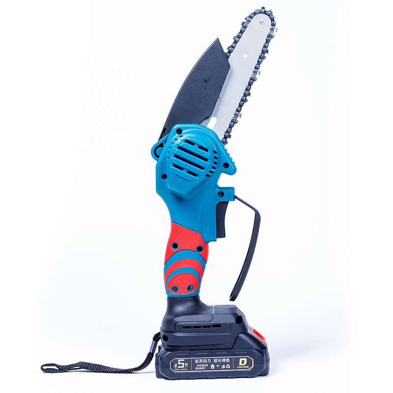 4寸6寸电链锯迷你无线充电式锂电锯户外伐木单手锯砍树修枝锯A203
