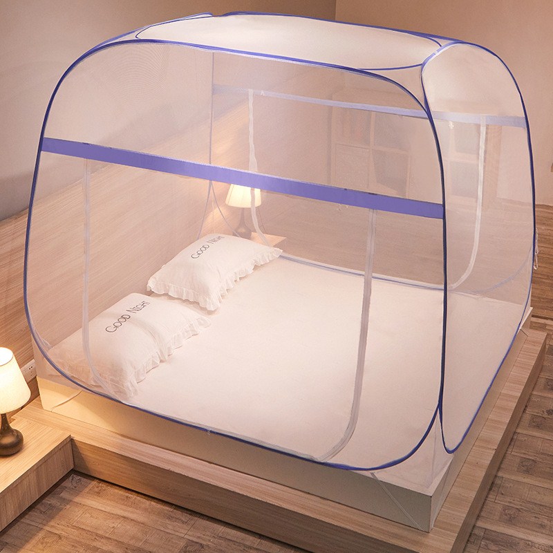 summer mosquito net installation free yurt tent蚊帐免安装.