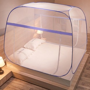 summer mosquito net installation free yurt tent蚊帐免安装.