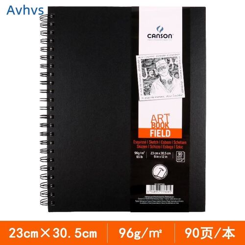 looseleaf sketchbook a6 canson art boRok a4硬皮速写本活页