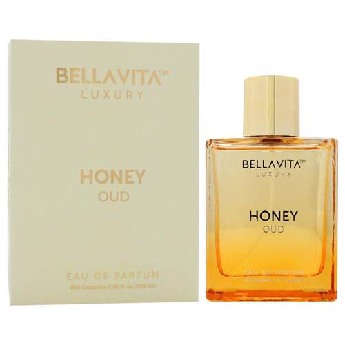 100ml BellaVita Luxury Honey Oud Eau de Parfum沉Z香藏红花香
