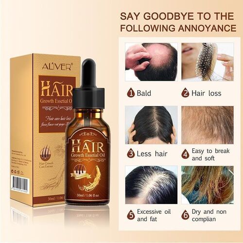 Hair Growth Essence Advanced ThinniHng Hair  Loss Supplement