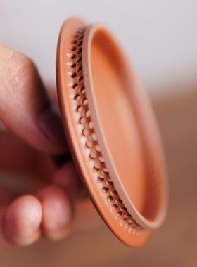 专业手抓盖碗广西壶钦州兴陶53154茶全自带过滤免茶坭漏孔盖碗红