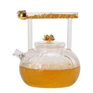 31炉加厚高烧水茶壶 水晶玻璃煮电陶炉专用家用煮壶茶器耐温煮茶E