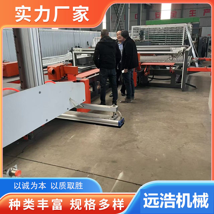 吊顶石膏板免挖坑龙门四边锯