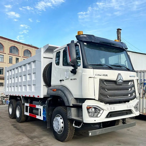 厂家出口翻新豪沃10轮矿用自卸车 HOWO371马力6x4工程自卸车