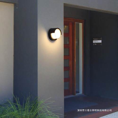 户外LED防水简约现代墙壁灯